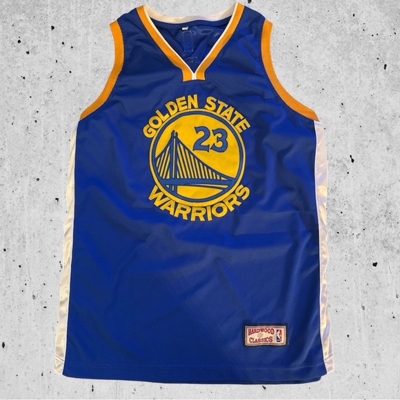 Hardwood Classics Golden State NBA Jersey - Picture 1 of 5